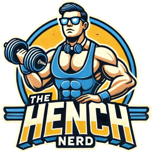 The Hench nerd Logo - Fitness and Health for Dads Over 40