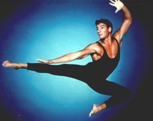 Jean Claude Van Damme as a young Ballet Dancer