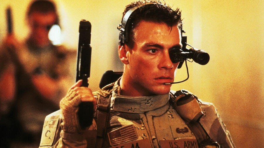 Jean Claude Van Damme starring in Universal Soldier